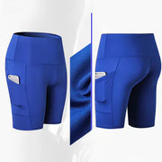 High-Waisted Yoga Fitness Shorts