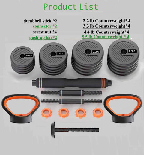 Dumbbells,Dumbbells Set,Adjustable Dumbbells,Barbell Weight Set,Exercise & Fitness Dumbbells,Adjustable Dumbbells Set of 2