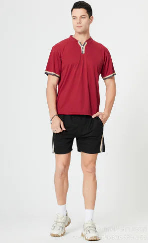 Outdoor Running Two-Piece Fitness Suit