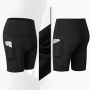 High-Waisted Yoga Fitness Shorts