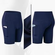High-Waisted Yoga Fitness Shorts