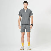 Outdoor Running Two-Piece Fitness Suit